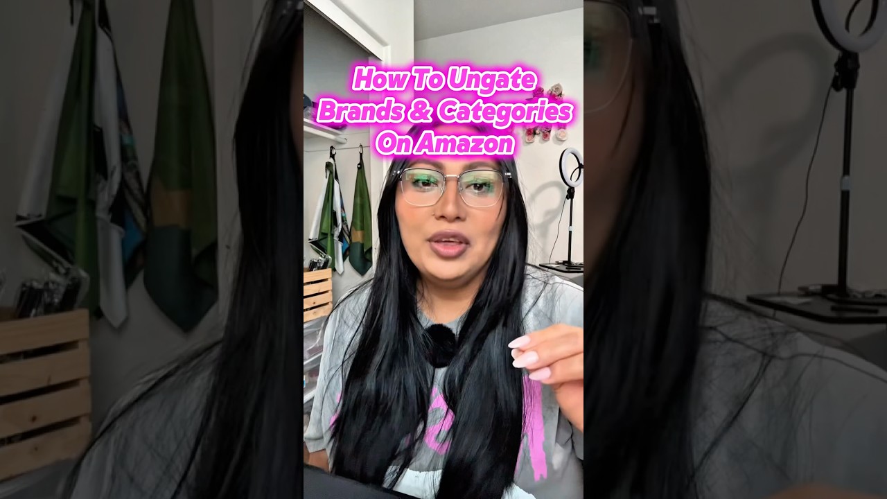 How to get ungated on Amazon in big brands in 2025 #amazonfba #sellonamazon #sidehustle