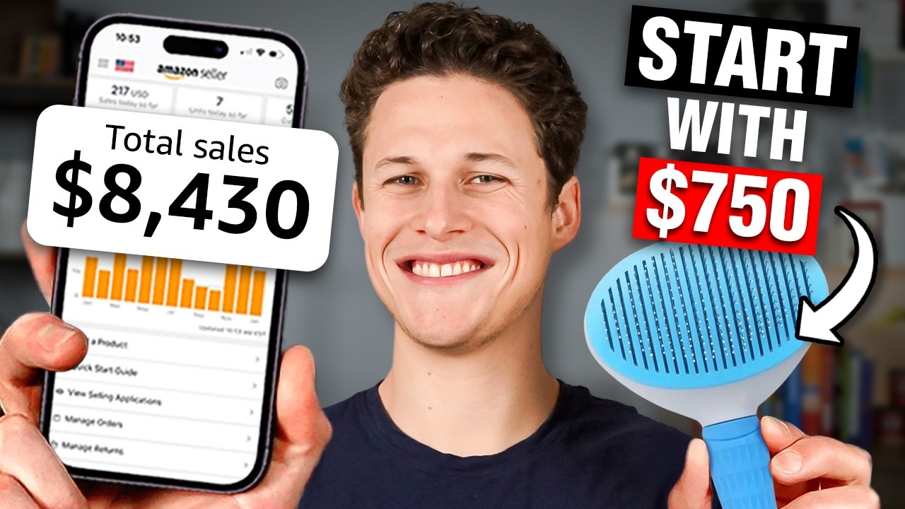 I Tried Amazon FBA In 2026 With $750 (Realistic Results)