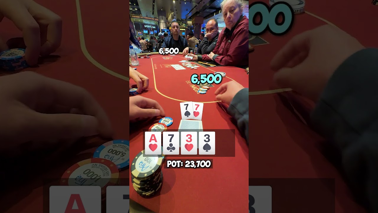 How to beat a professional poker player  #poker #texasholdem #shorts