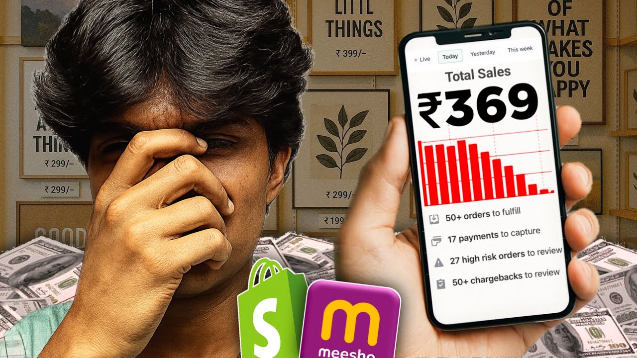 I Tried Dropshipping Business for 24 Hours (BIGGEST MISTAKE EVER!)