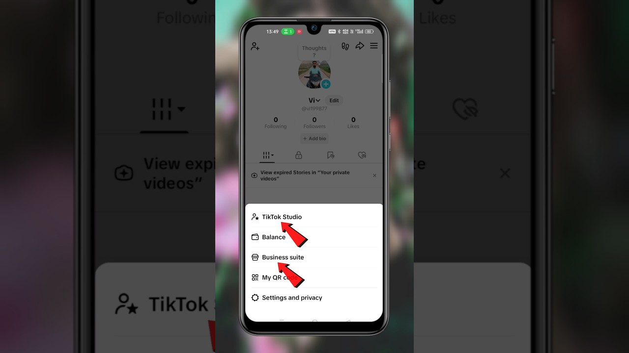 TikTok Account To TikTok Business Account | TikTok Studio | TikTok Business Suite #shorts