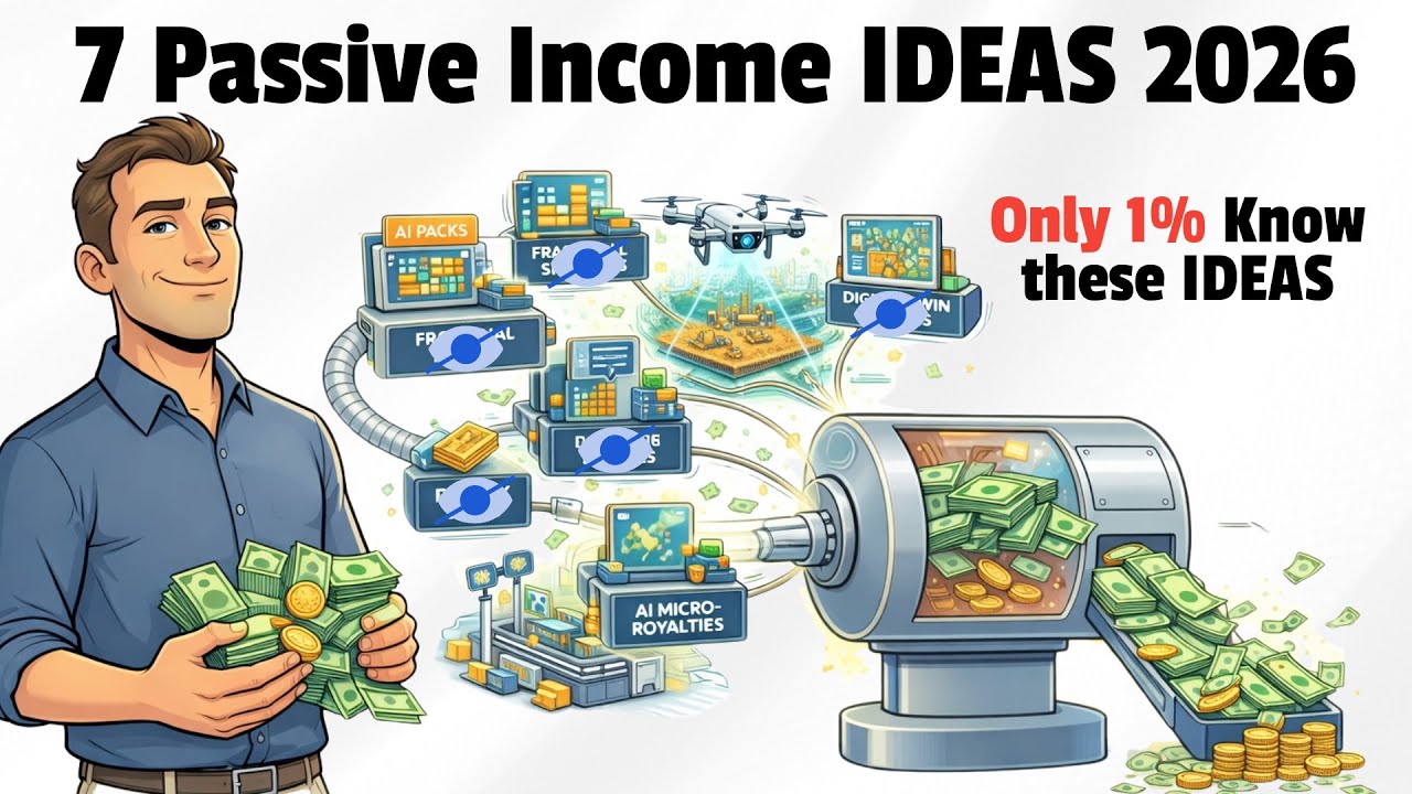 7 Passive Income Business Ideas for 2026 (Only 1% Know These IDEAS)