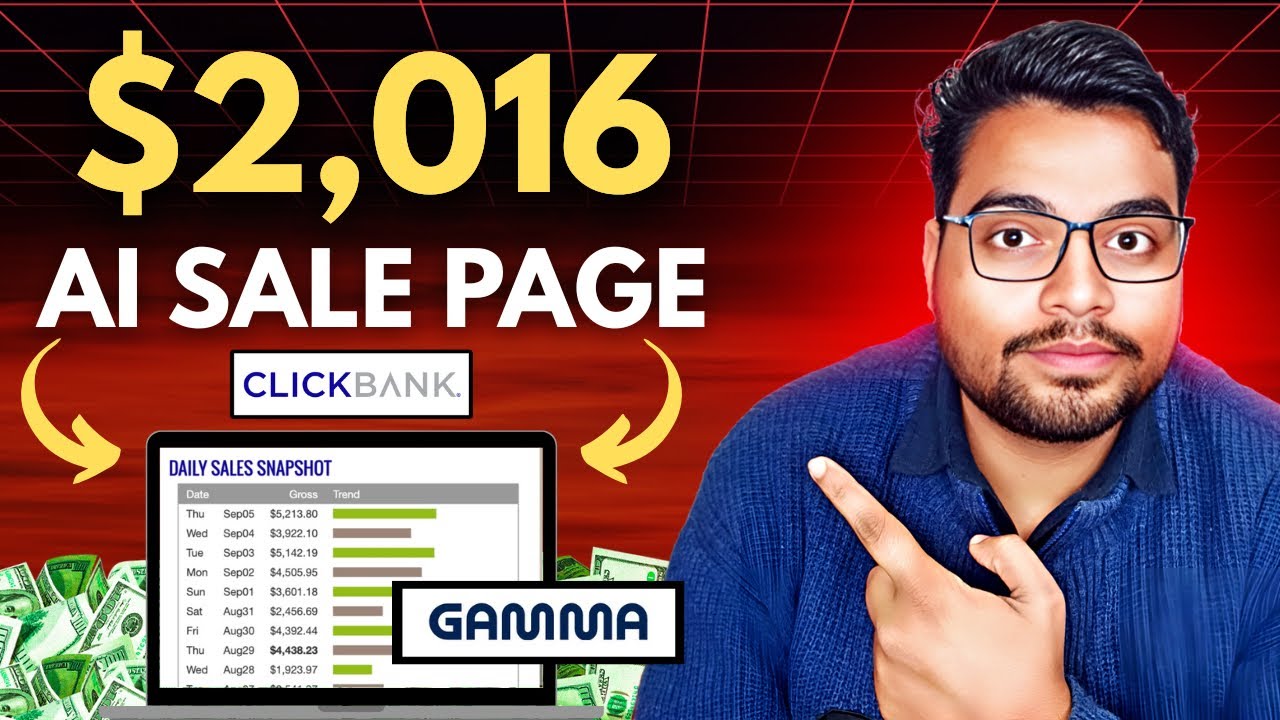 New! Ai Sale Page For Clickbank | Full Tutorial [Affiliate Marketing For Beginners]
